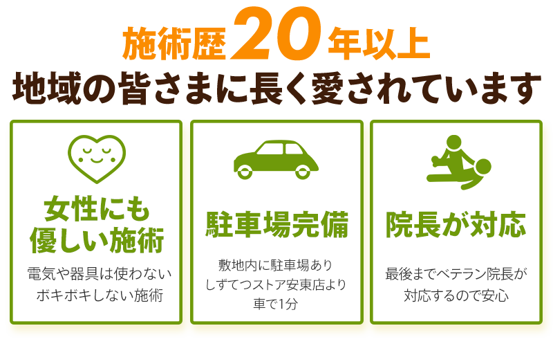 店舗の特徴